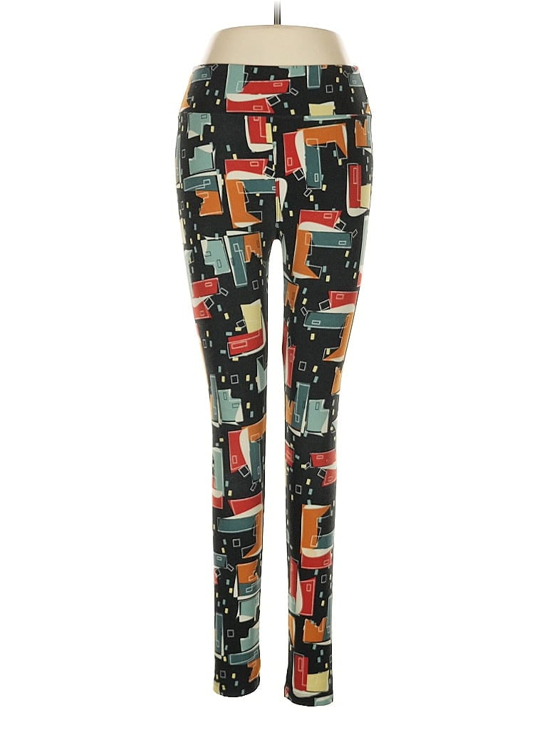 Pre-owned Lularoe Leggings In Black