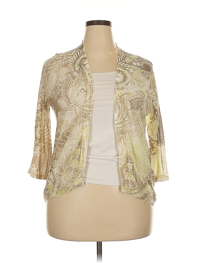 Click to view more detailed imagery on our partner's website Pre-owned Chico's Cardigan Sweater In Gray