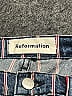 Reformation Stripes Blue Denim Skirt Size 26 waist - photo 4