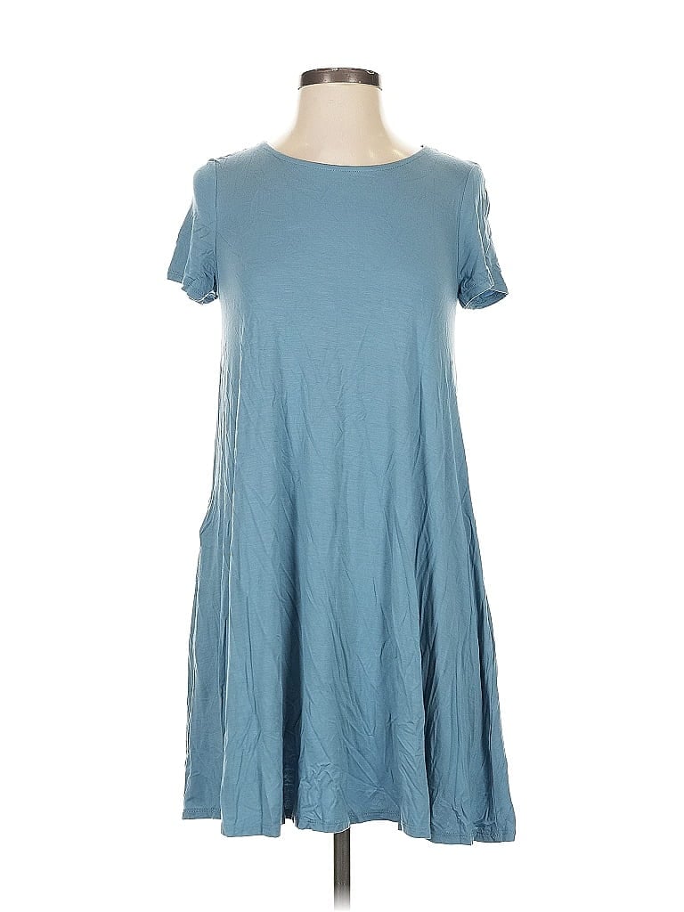 Agnes & Dora Casual Dress In Blue