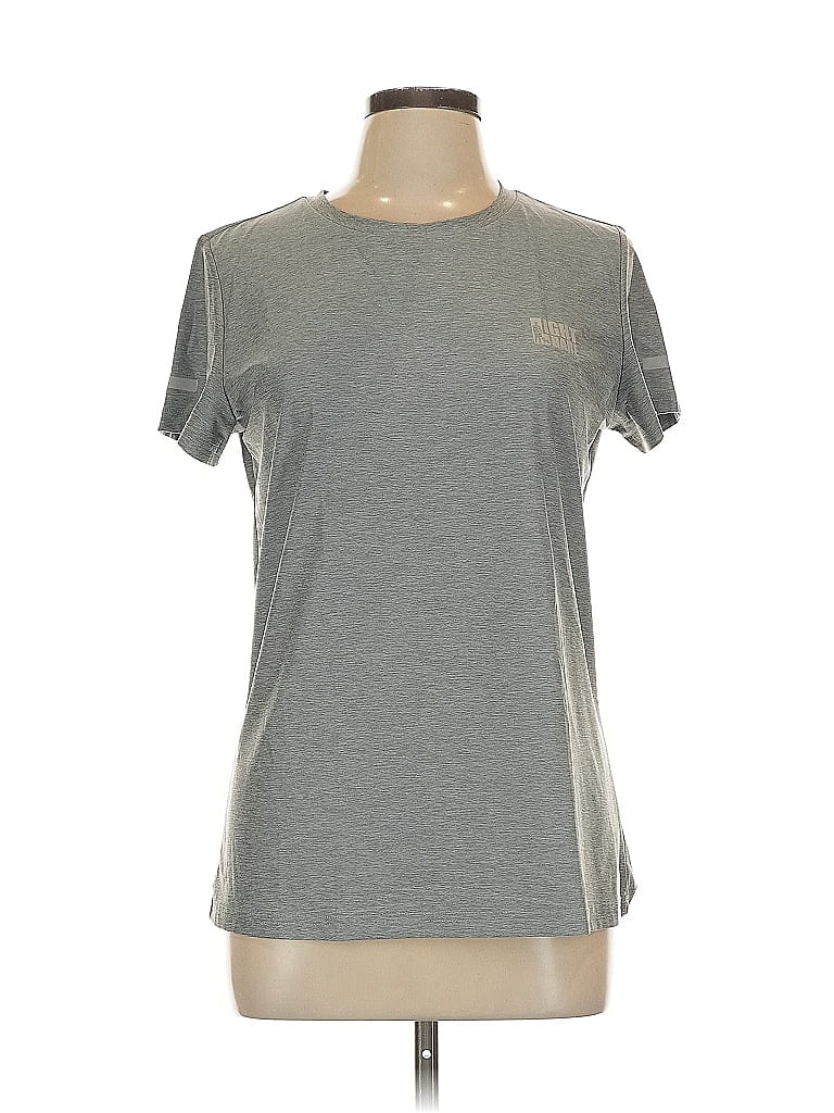 Pre-owned Assorted Brands Short Sleeve T-shirt In Gray