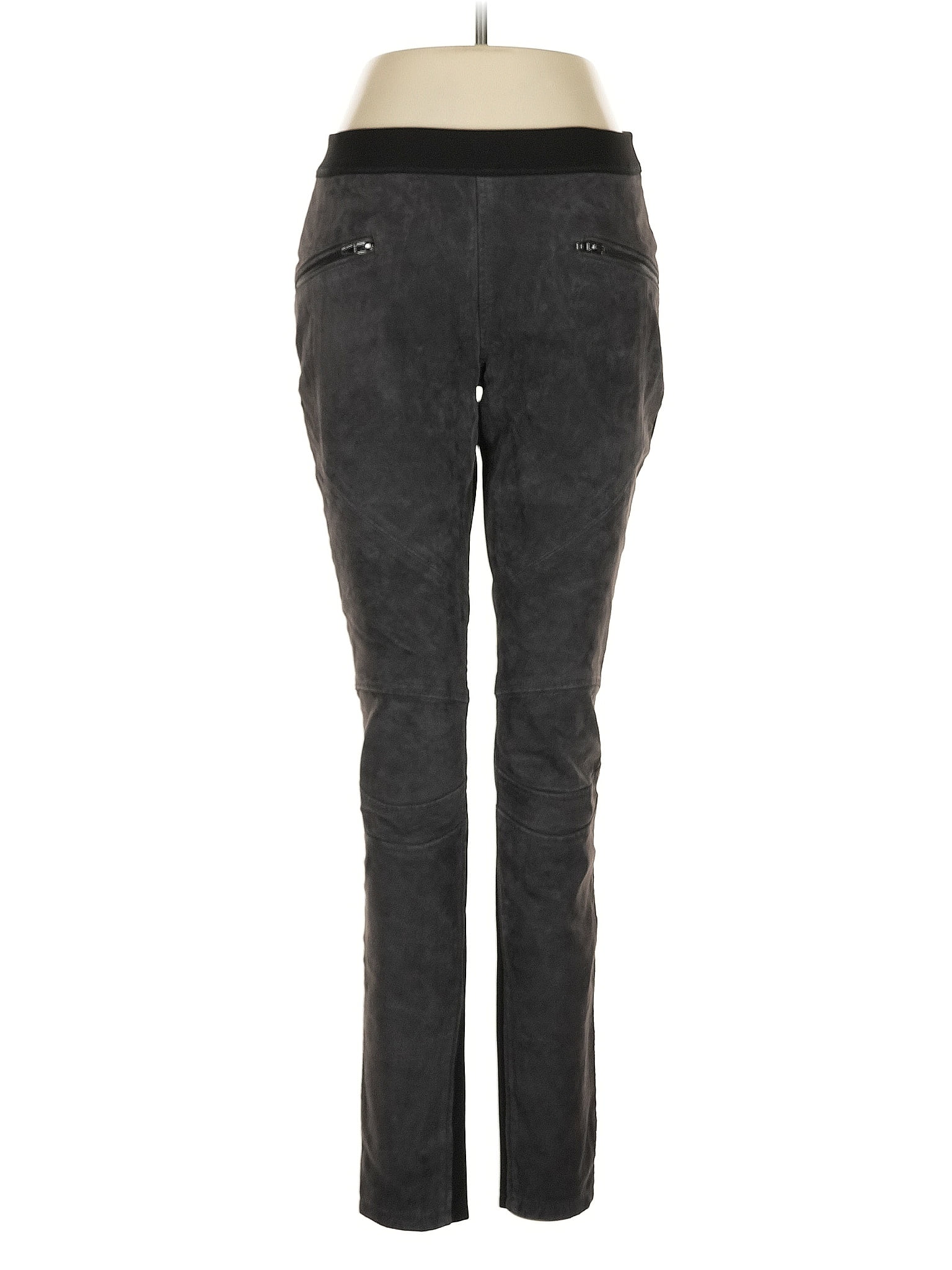 Blank NYC 100% Leather Black Leather Pants Size 28 waist