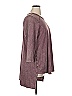 LOGO by Lori Goldstein 100% Cotton Burgundy Purple 3/4 Sleeve Top Size XL - photo 3