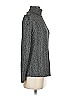 Catherine Malandrino Tweed Gray Turtleneck Sweater Size S - photo 4