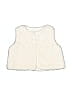 Jacadi Ivory Faux Fur Vest 3-6 MO / 6 MO - photo 1