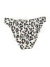 Out From Under Animal Print Ivory Swimsuit Bottoms Size M - photo 2