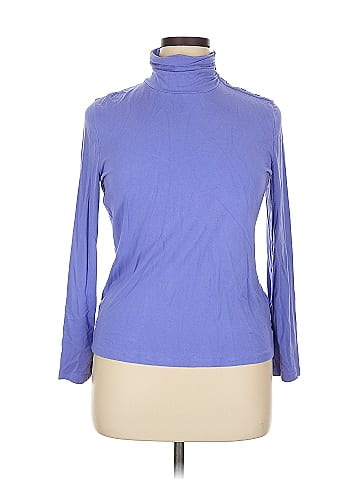 Jones New York Collection Long Sleeve Turtleneck (view 1)