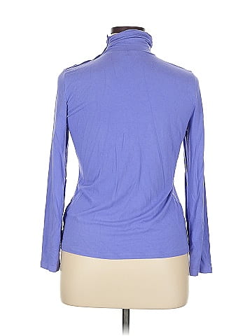 Jones New York Collection Long Sleeve Turtleneck (view 2)