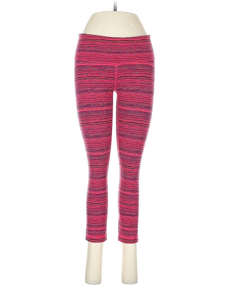 Pre-owned Lululemon Athletica Leggings In Red