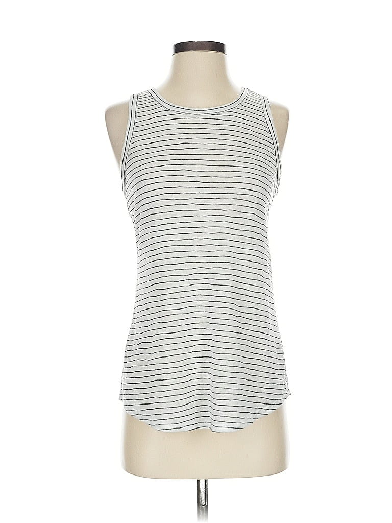 Pre-owned Allison Joy Sleeveless T-shirt In Silver