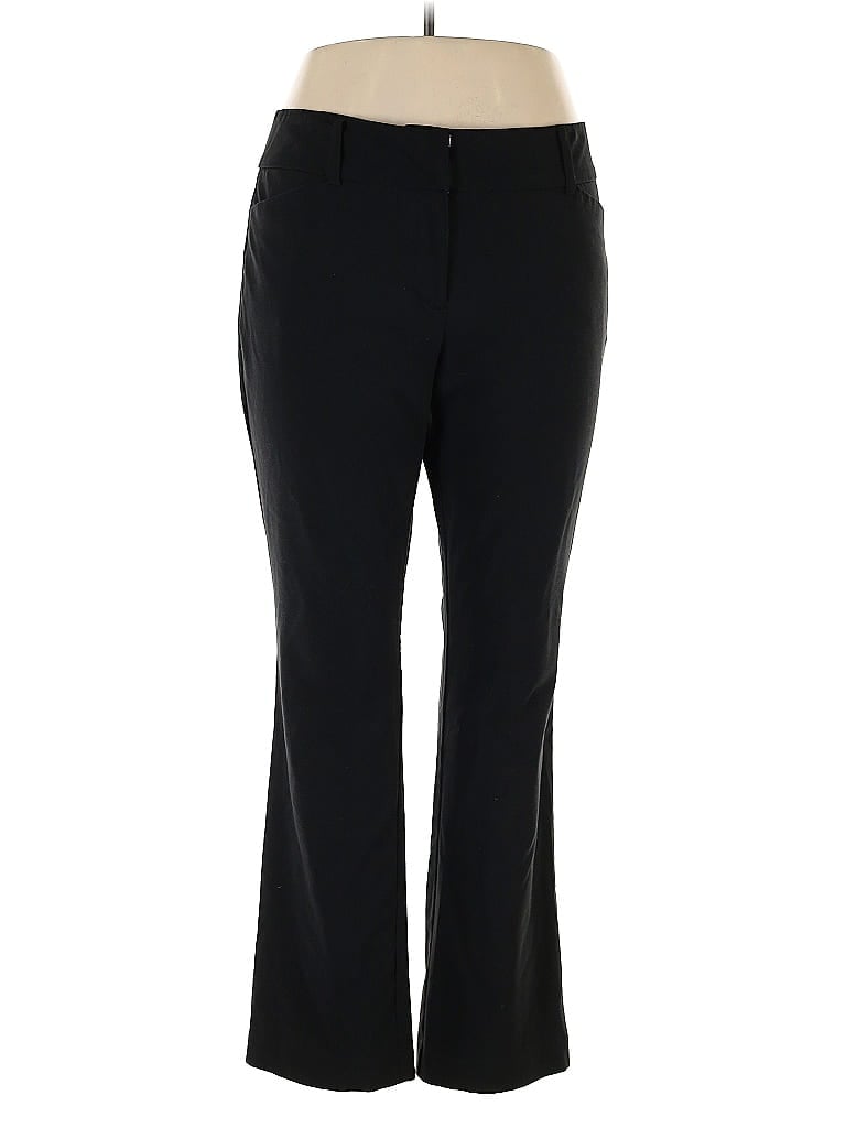 Pre-owned 7th Avenue Design Studio New York & Company Dress Pants In Black