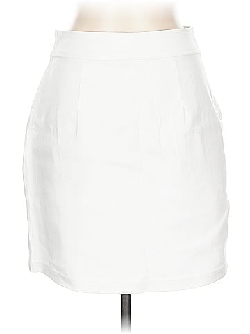 Veronica M. Faux Leather Skirt (view 2)