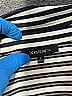 Lafayette 148 New York Stripes White Blue Blazer Size L - photo 6