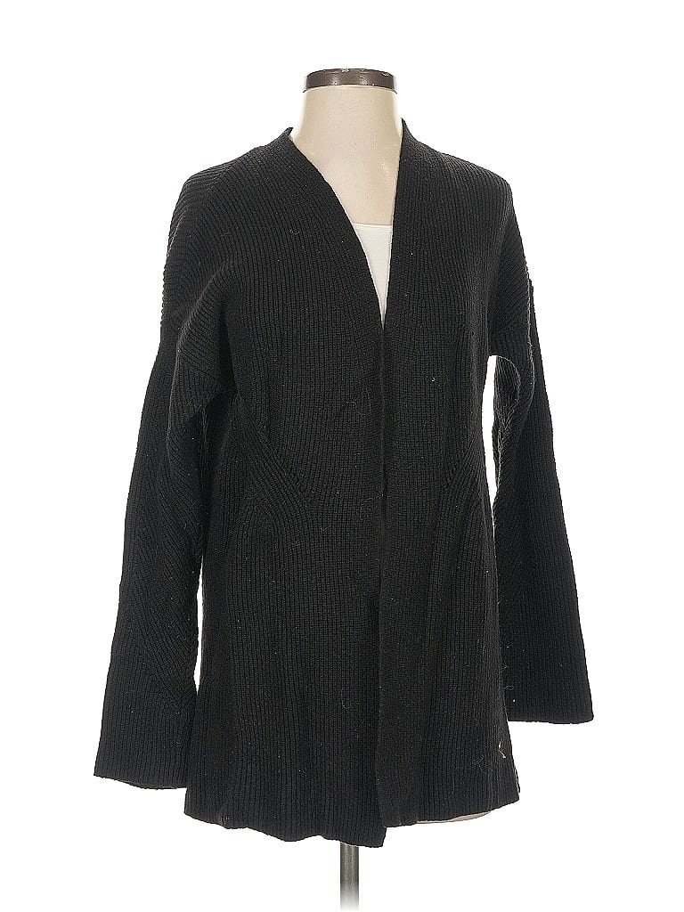 Pre-owned Gap Cardigan Sweater In Black