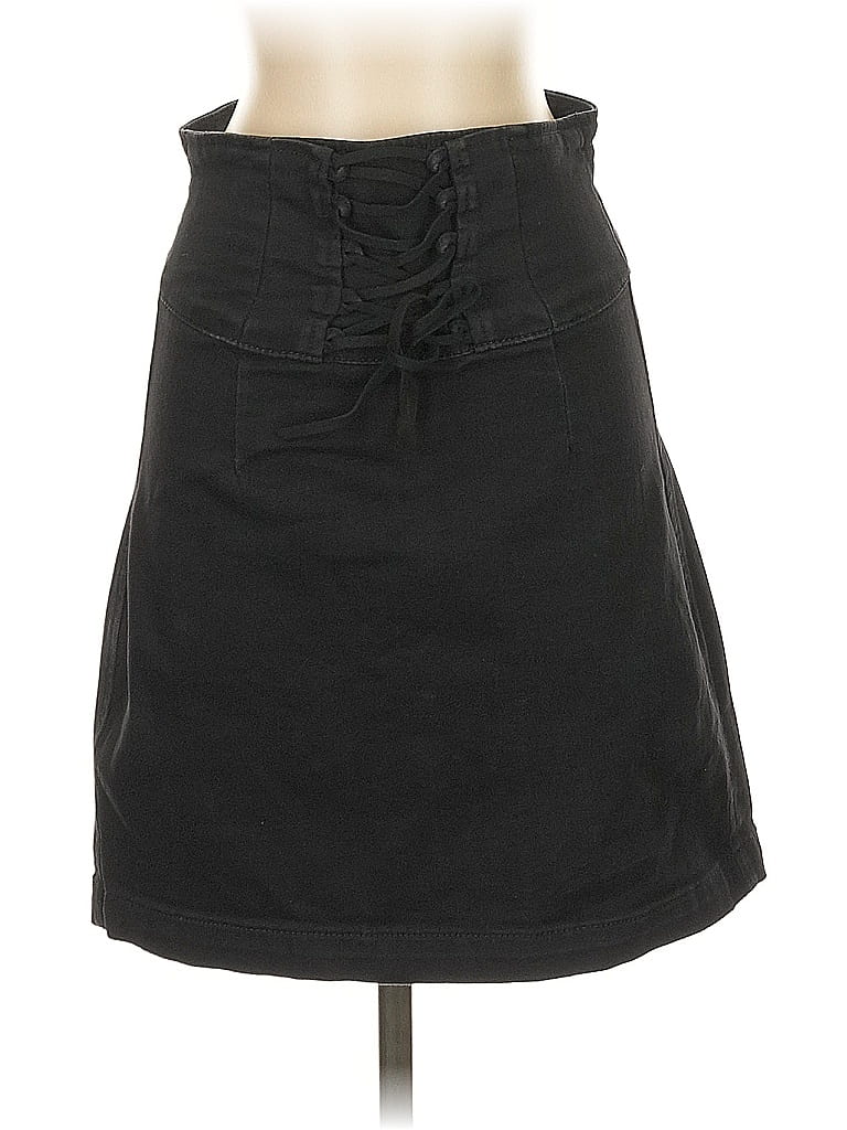 Pre-owned Express Casual Skirt In Black