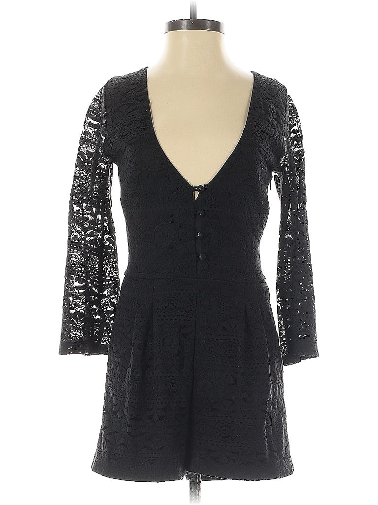 Pre-owned Motel Romper In Black