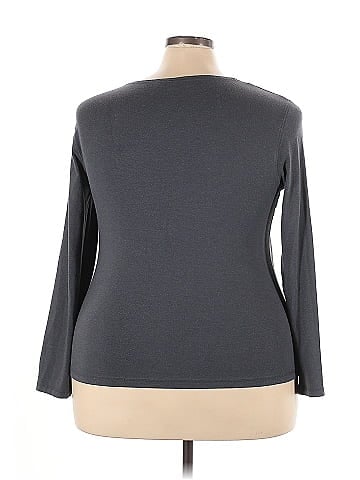 Jones New York Collection 3/4 Sleeve T-Shirt (view 2)