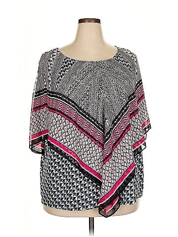 AB Studio Short Sleeve Blouse (view 1)