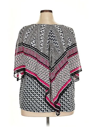 AB Studio Short Sleeve Blouse (view 2)