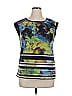 ECI 100% Polyester Blue Sleeveless T-Shirt Size XL - photo 1
