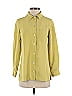 Chico's Design 100% Silk Green Long Sleeve Silk Top Size Sm (0) - photo 1