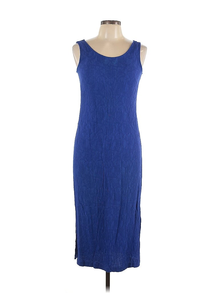 Pre-owned Karin Stevens Casual Dress In Blue