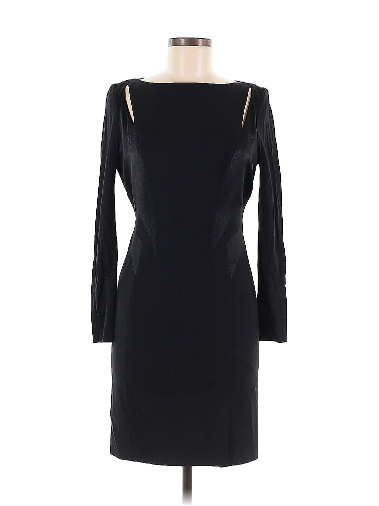 Pre-owned Karen Millen Cocktail Dress In Black