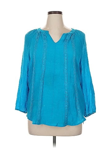 Counterparts 3/4 Sleeve Blouse (view 1)