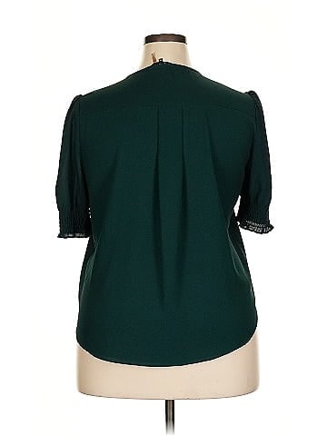 1.State Short Sleeve Blouse (view 2)