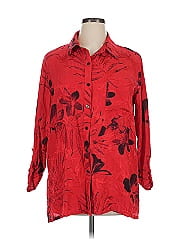Chico's Design 3/4 Sleeve Silk Top