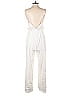 Saylor Solid White Jumpsuit Size S - photo 2