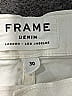 FRAME Denim Hearts White Ivory Jeans Size 30 waist - photo 4