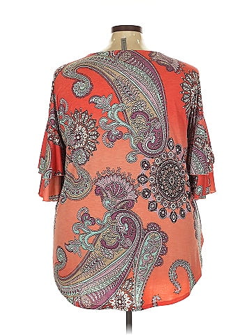 Honeyme 3/4 Sleeve Blouse (view 2)