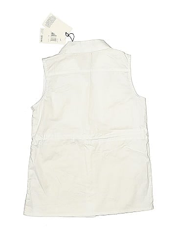7 For All Mankind Sleeveless Button-Down Shirt (view 2)