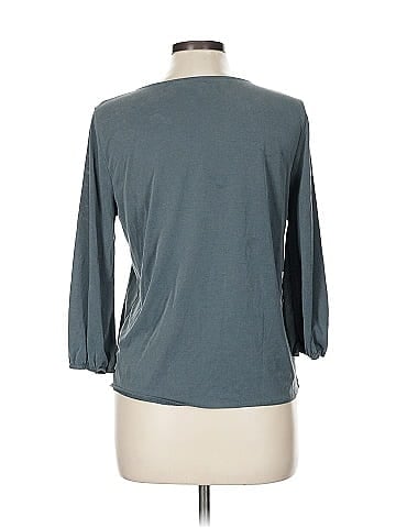 Green Envelope 3/4 Sleeve Blouse (view 2)
