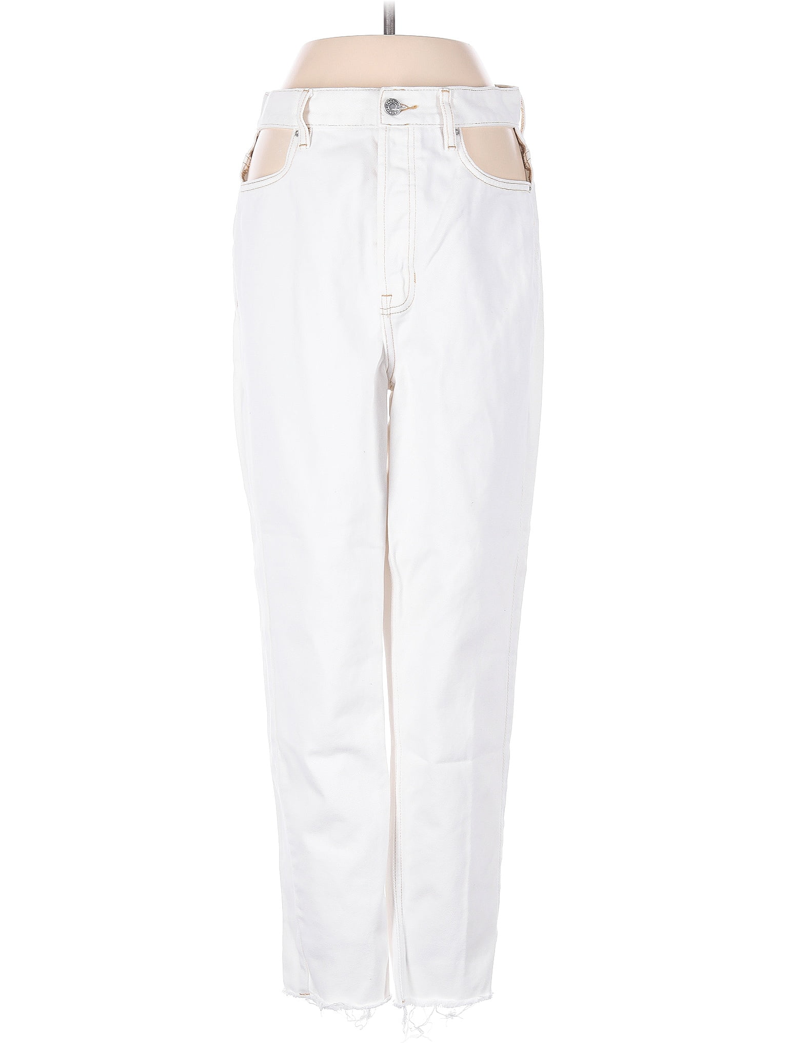 Playboy X Pacsun White Jeans Size 27 waist