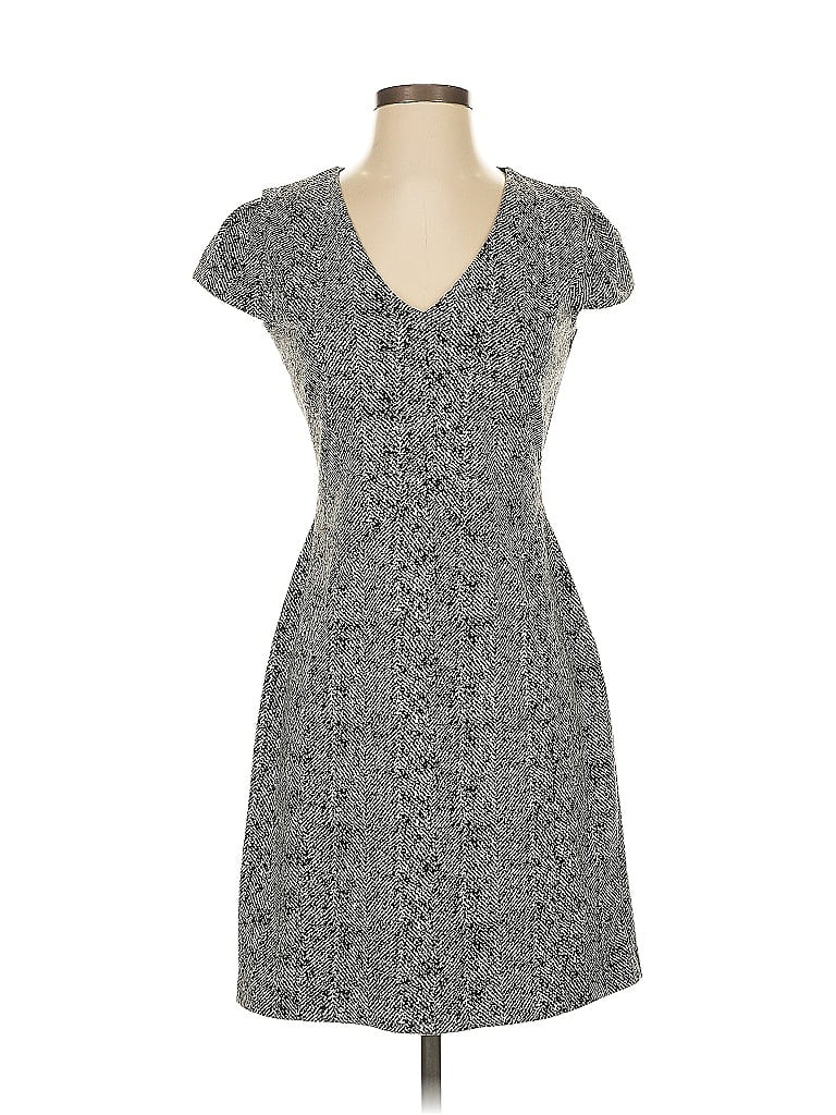 Pre-owned Express Casual Dress In Gray