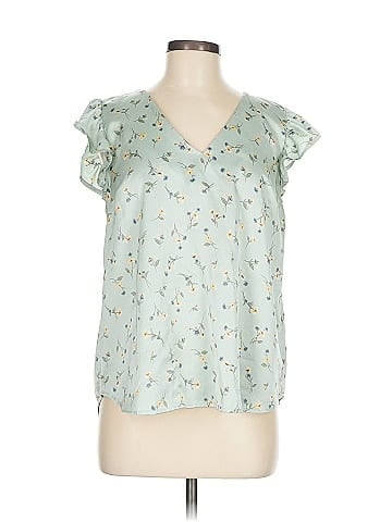 Blu Pepper Short Sleeve Blouse (view 1)