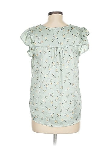 Blu Pepper Short Sleeve Blouse (view 2)