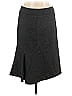Max Mara Solid Gray Black Wool Skirt Size 10 - photo 2