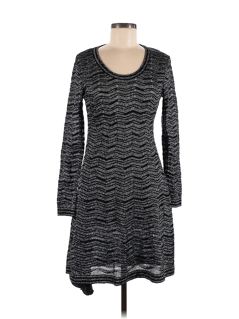 M Missoni Chevron-herringbone Black Casual Dress Size EU (IT) 42 / US 6 - photo 1