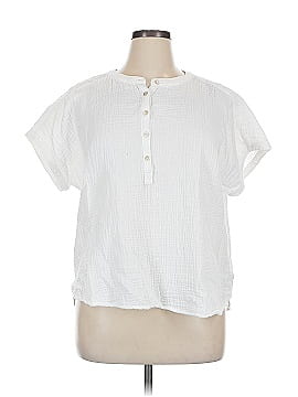 Faherty Short Sleeve Blouse