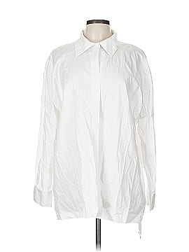Norma Kamali Long Sleeve Button Down Shirt