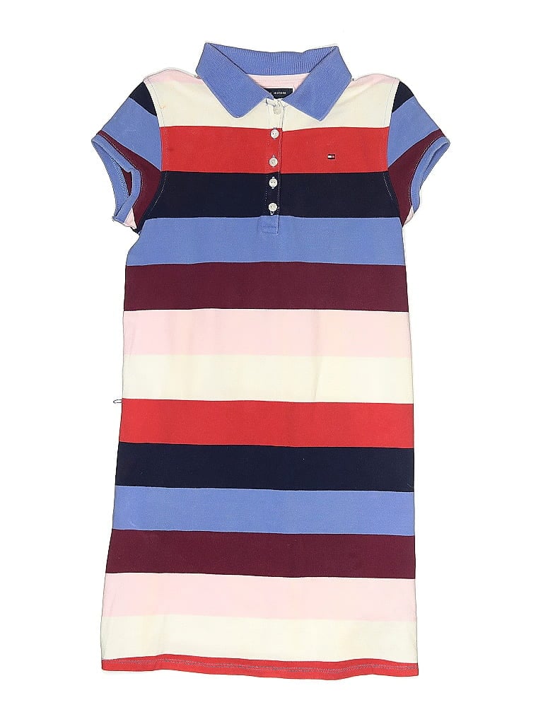 Click to view more detailed imagery on our partner's website Pre-owned Tommy Hilfiger Kids' Dress In Blue