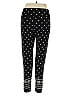 Lou & Grey Polka Dots Black Leggings Size XL - photo 2