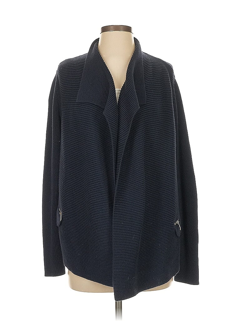 Pre-owned Banana Republic Cardigan Sweater In Blue