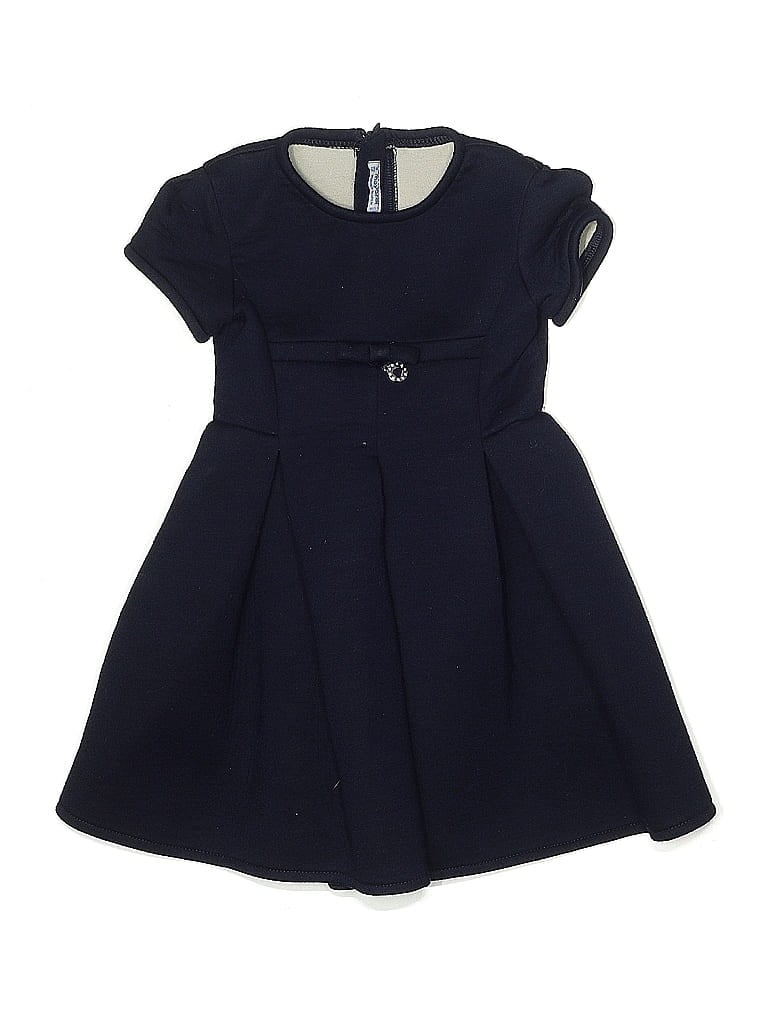 Mayoral Solid Blue Dress Size 3 - photo 1