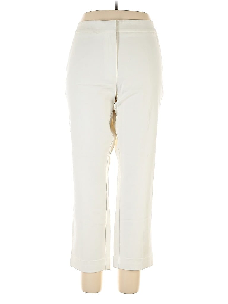 Ann Taylor Factory Ivory Casual Pants Size 16 - photo 1