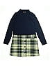 Knitworks Plaid Green Dress Size 14 - photo 1