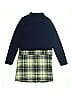 Knitworks Plaid Green Dress Size 14 - photo 2